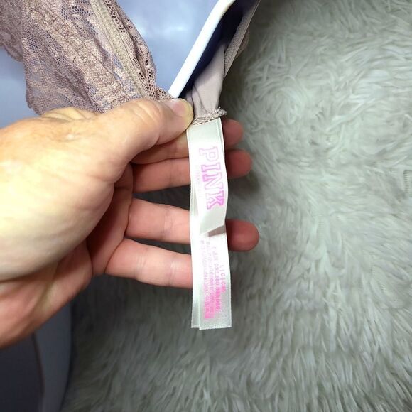 Nwot PINK Victoria's secret size large bralette, wear it 2 ways!!!, - Picture 4 of 6